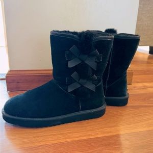 Mid Koolaburra by UGG black boots